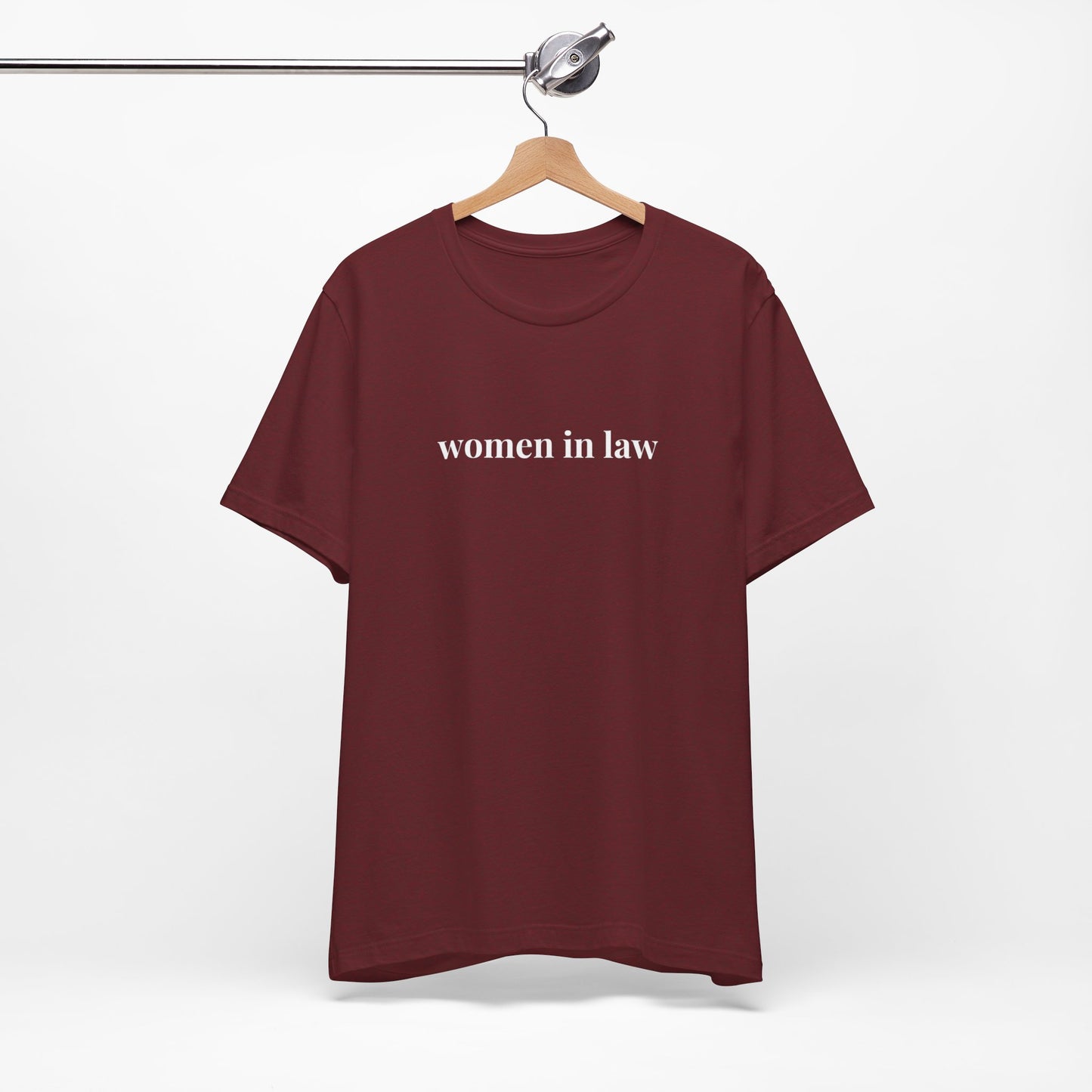 Women in Law Tee, Casual T-Shirt for Everyday Wear, Perfect Gift for Law Students and Law School