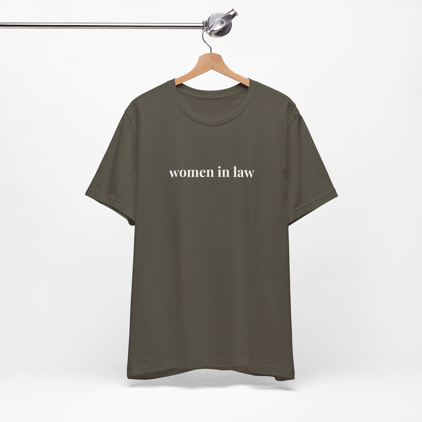Women in Law Tee, Casual T-Shirt for Everyday Wear, Perfect Gift for Law Students and Law School