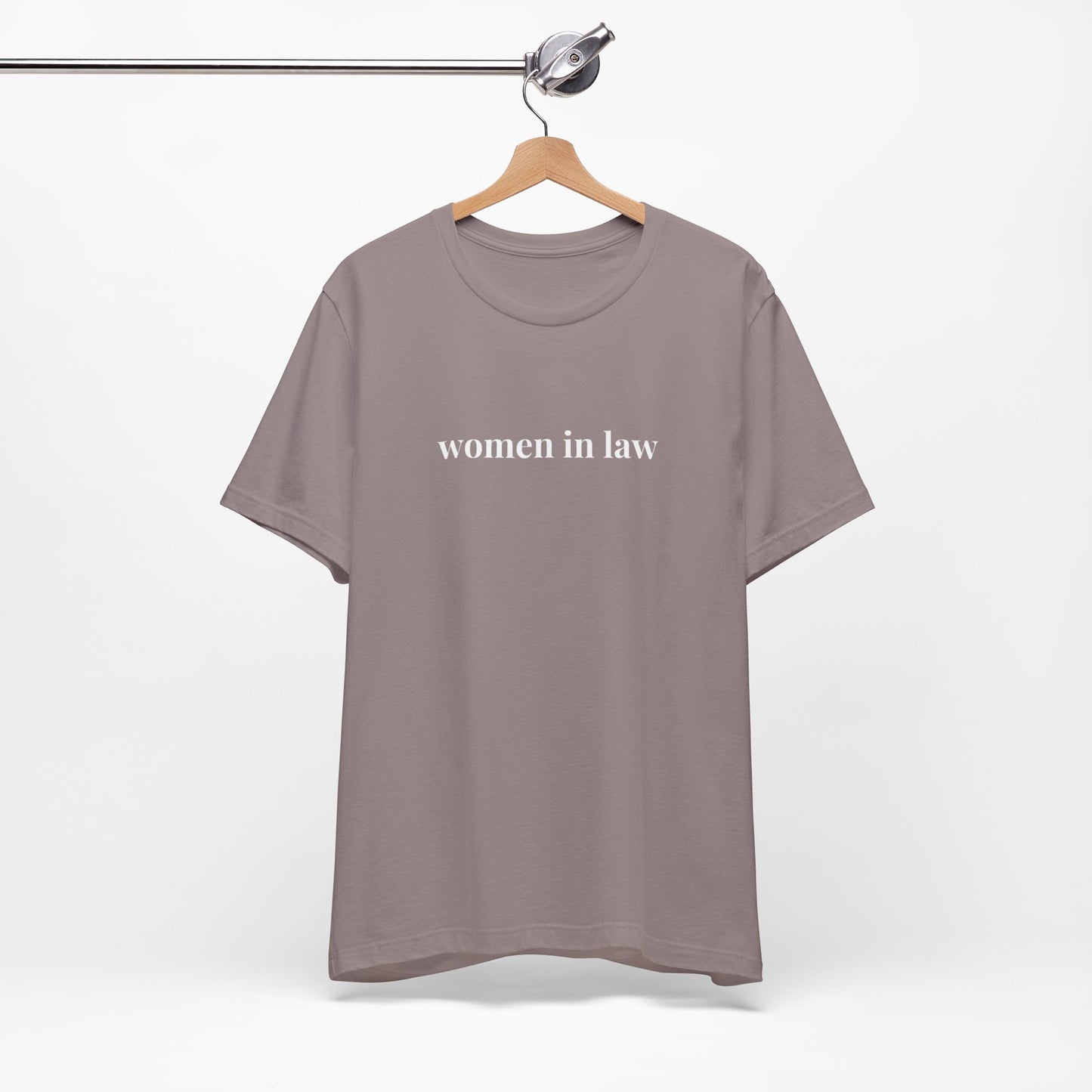 Women in Law Tee, Casual T-Shirt for Everyday Wear, Perfect Gift for Law Students and Law School