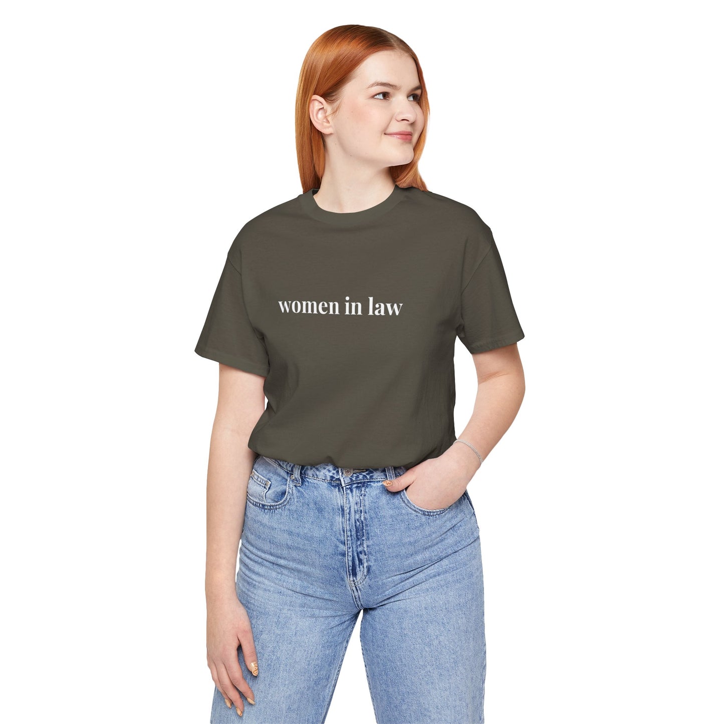 Women in Law Tee, Casual T-Shirt for Everyday Wear, Perfect Gift for Law Students and Law School