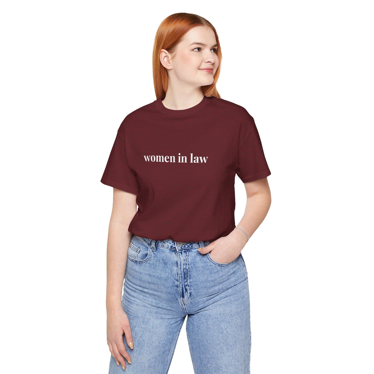 Women in Law Tee, Casual T-Shirt for Everyday Wear, Perfect Gift for Law Students and Law School