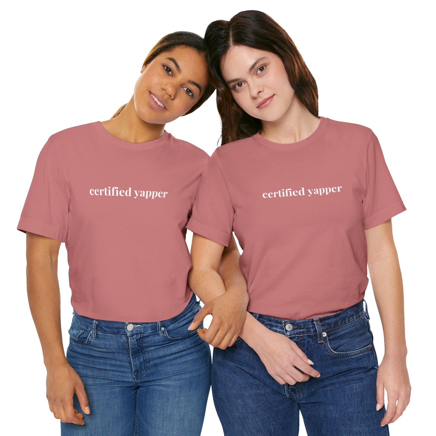 Certified Yapper Lady Lawyer and Law Student Short Sleeve Tee, Casual T-Shirt for Everyday Wear, Perfect Gift for Law Students and Law School