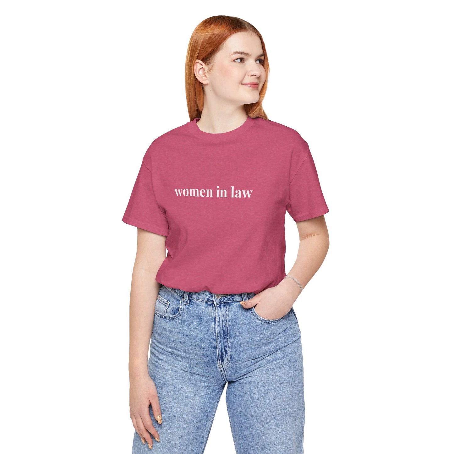 Women in Law Tee, Casual T-Shirt for Everyday Wear, Perfect Gift for Law Students and Law School