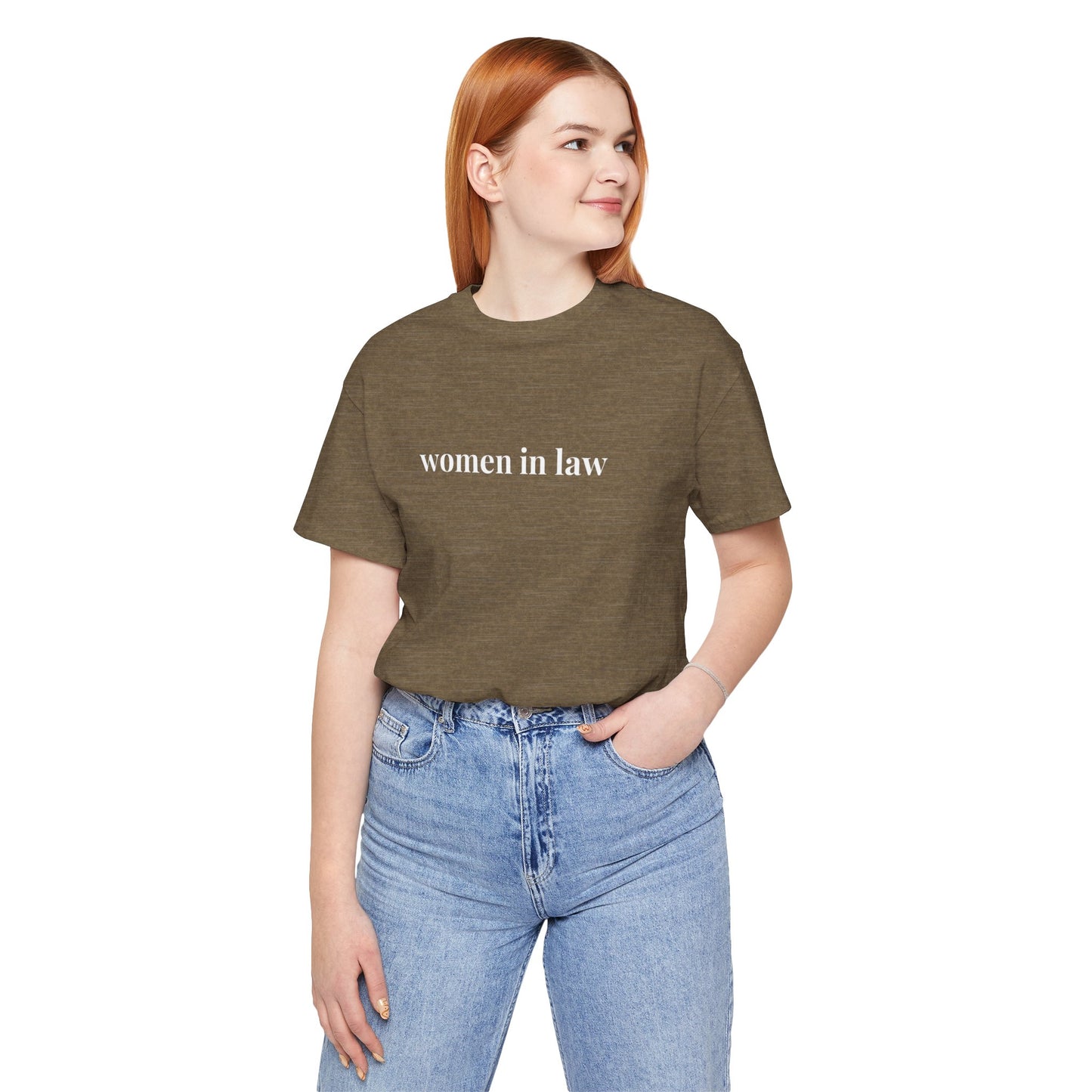 Women in Law Tee, Casual T-Shirt for Everyday Wear, Perfect Gift for Law Students and Law School