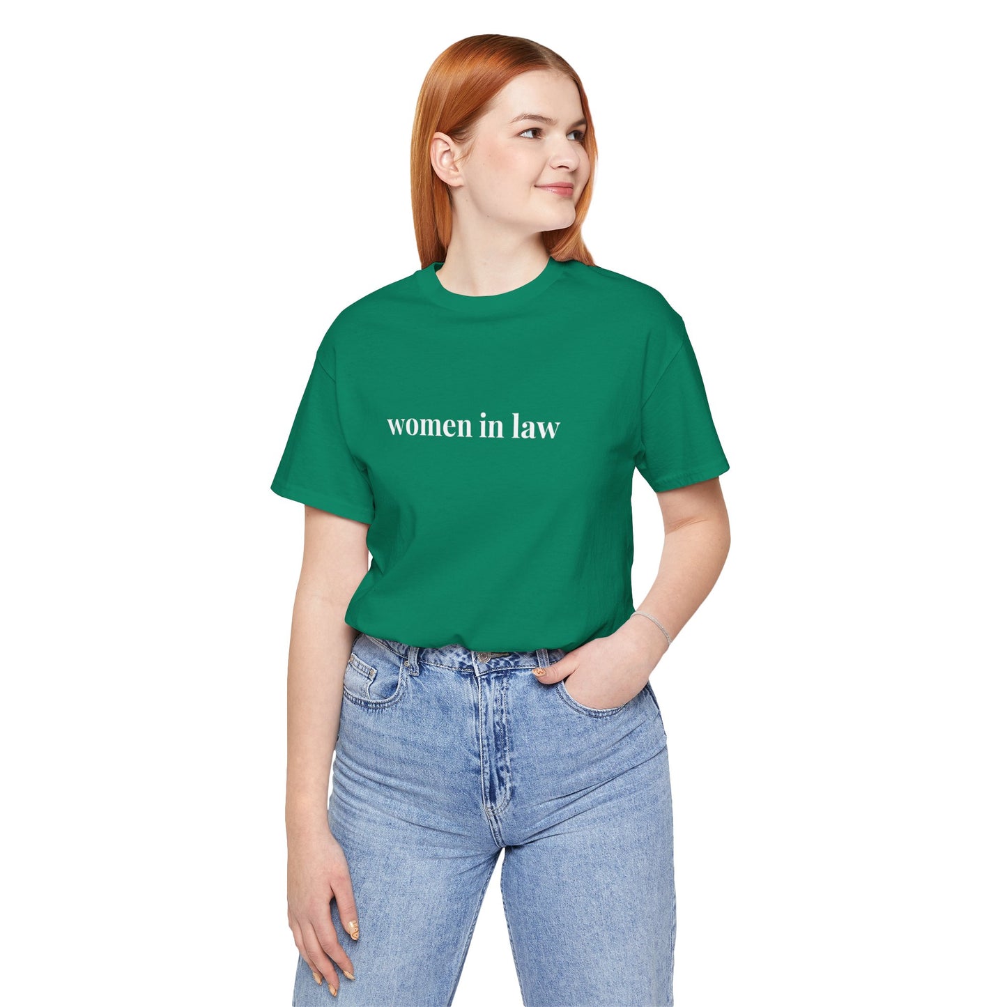 Women in Law Tee, Casual T-Shirt for Everyday Wear, Perfect Gift for Law Students and Law School