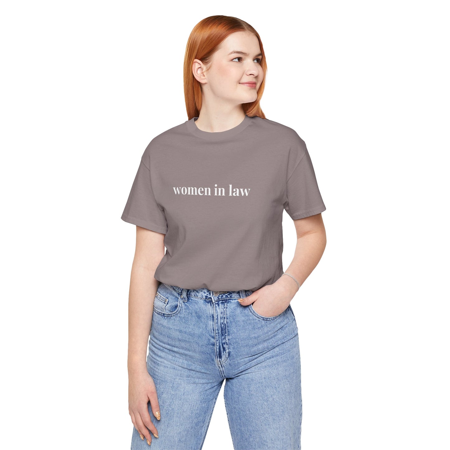 Women in Law Tee, Casual T-Shirt for Everyday Wear, Perfect Gift for Law Students and Law School
