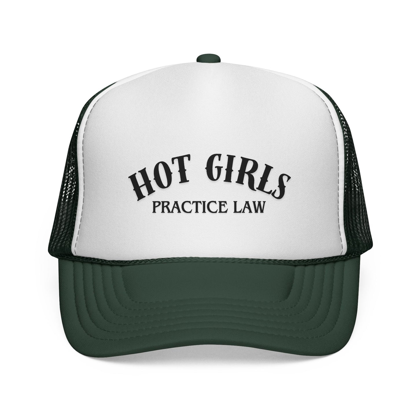 Hot Girls Practice Law Trucker Hat