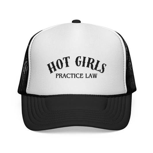 Hot Girls Practice Law Trucker Hat
