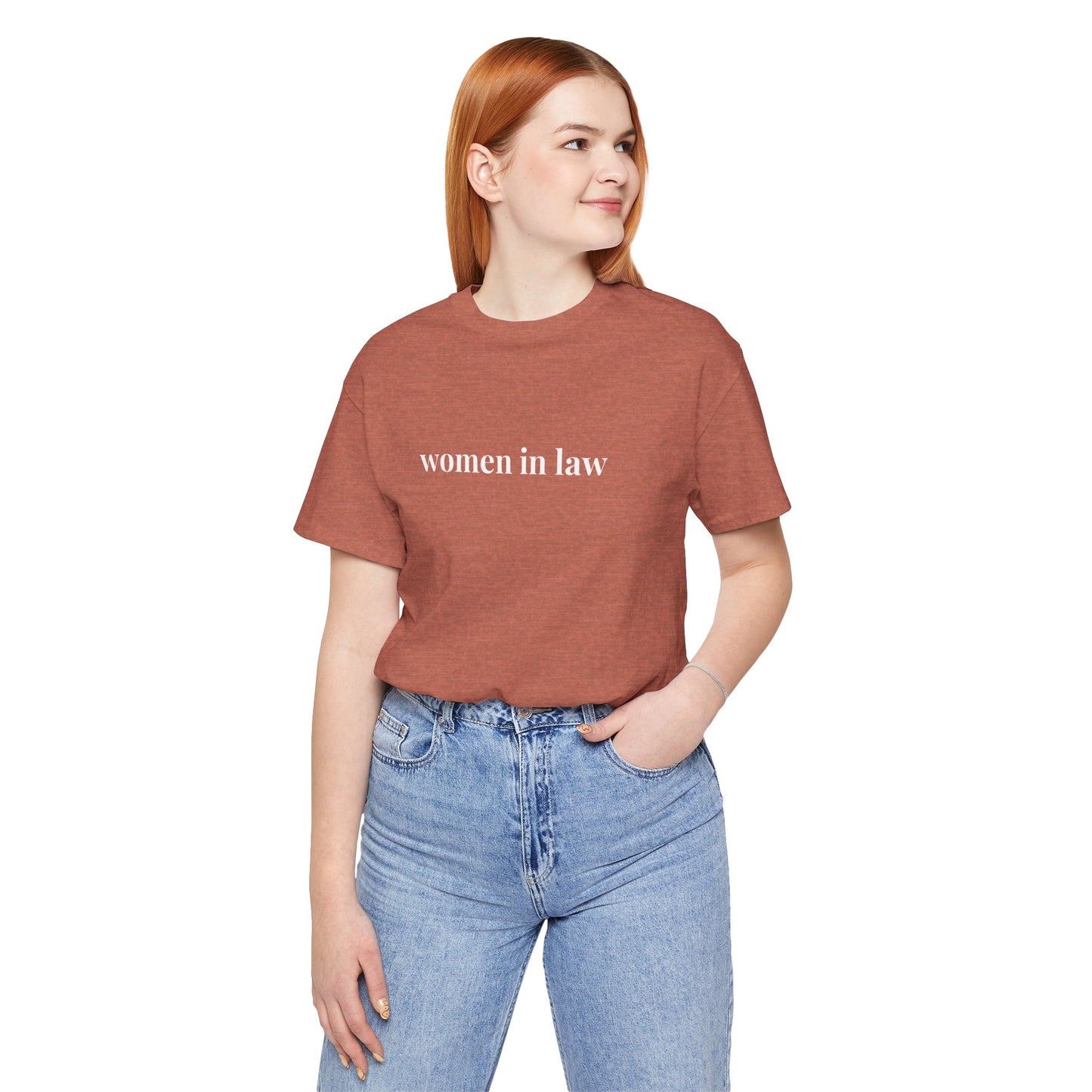 Women in Law Tee, Casual T-Shirt for Everyday Wear, Perfect Gift for Law Students and Law School