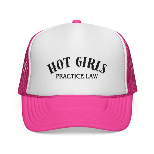 Hot Girls Practice Law Trucker Hat